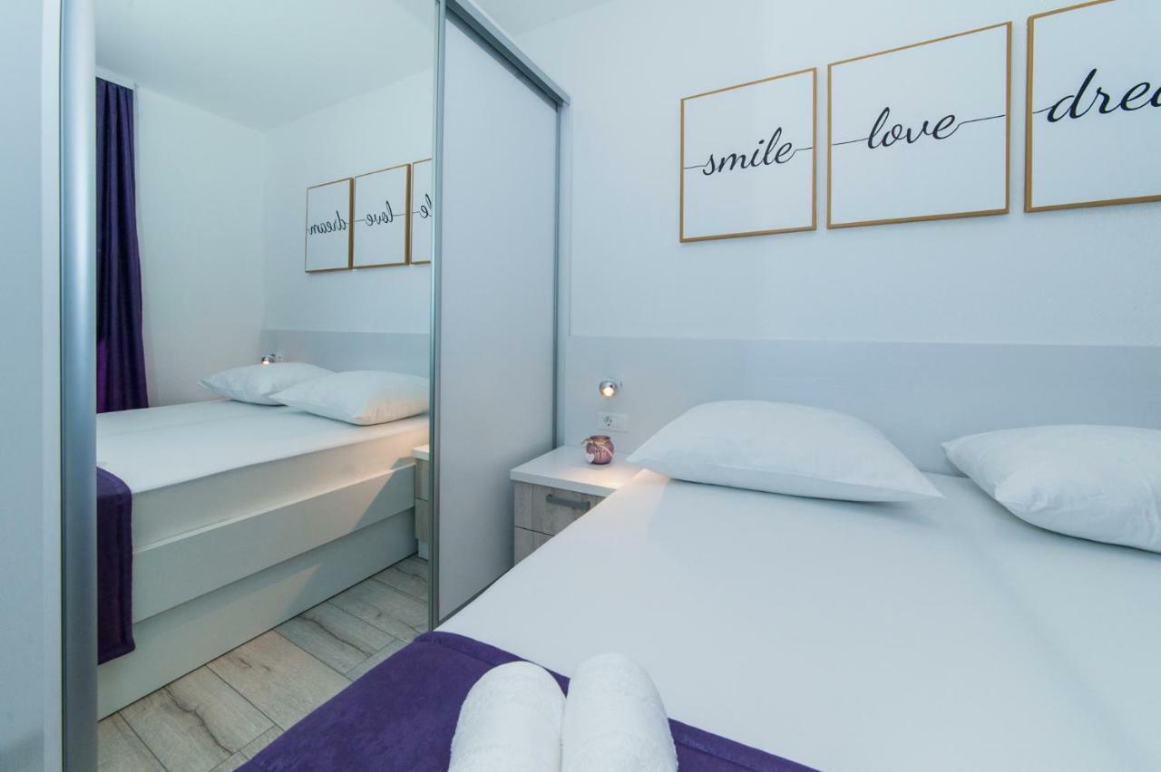 Apartmani Spiline - Mia Baška Voda エクステリア 写真